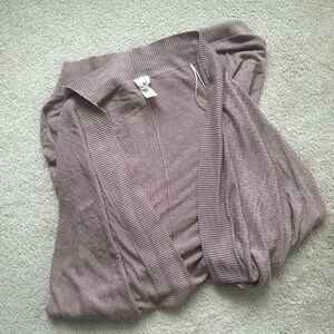 Lululemon Oversized Silk Blend Batwing Lightweight Cardigan Shrug One Size